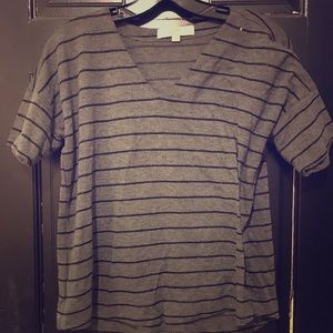 LOFT Gray Tee Shirt